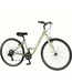 Retrospec Bicycles Retrospec, Barron Comfort Hybrid Bike - Step Through 7 Speed, Aloe, 15'