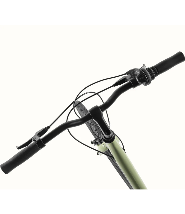 Retrospec Bicycles Retrospec, Barron Comfort Hybrid Bike - Step Through 7 Speed, Aloe, 15'