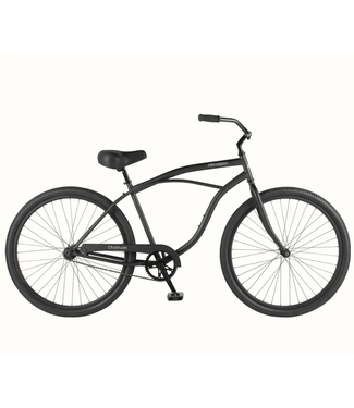 Retrospec Bicycles Retrospec, Chatham 29" Beach Cruiser Bike - Single Speed, Matte Black, 29'