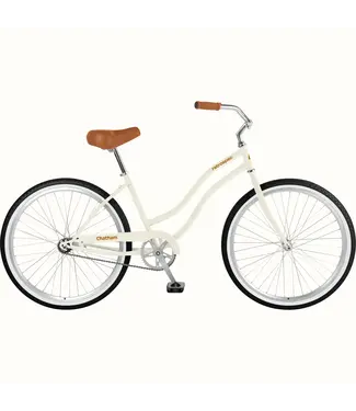 Retrospec Bicycles Retrospec, Chatham Beach Cruiser Bike - Step Through Single Speed eggshell