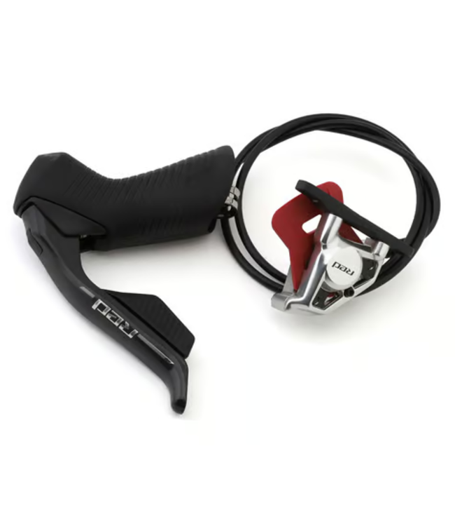 SRAM SHIFTER SRAM RED AXIS E1 HYD DISC LH 950 FLAT MOUNT NO ROTOR CARB-GY