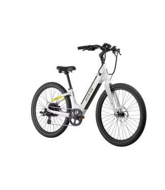 AVENTON Aventon Pace 500,3 Step-Through EBike-White, Regular Size