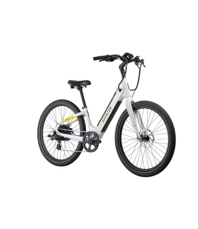 AVENTON Aventon Pace 500,3 Step-Through EBike-White, Regular Size