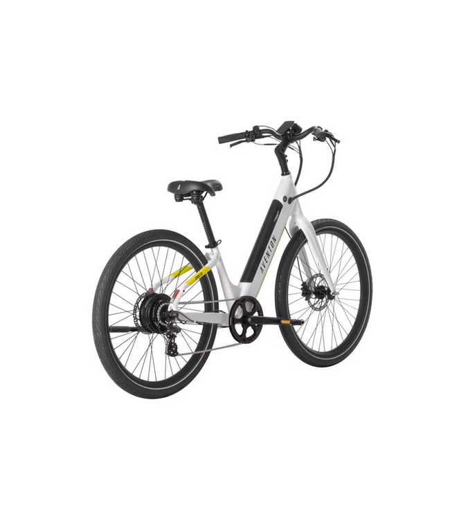 AVENTON Aventon Pace 500,3 Step-Through EBike-White, Regular Size