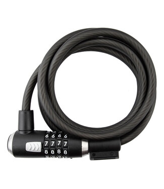KRYPTONITE Kryptonite, Lock CBL Kryptoflex 1018 COMBO 6fx10m - Black