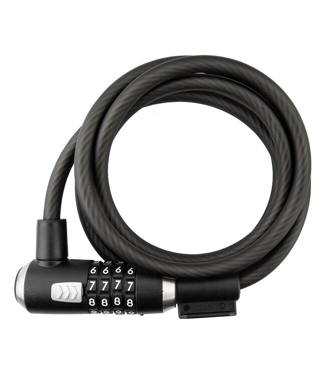 KRYPTONITE Kryptonite, Lock CBL Kryptoflex 1018 COMBO 6fx10m - Black
