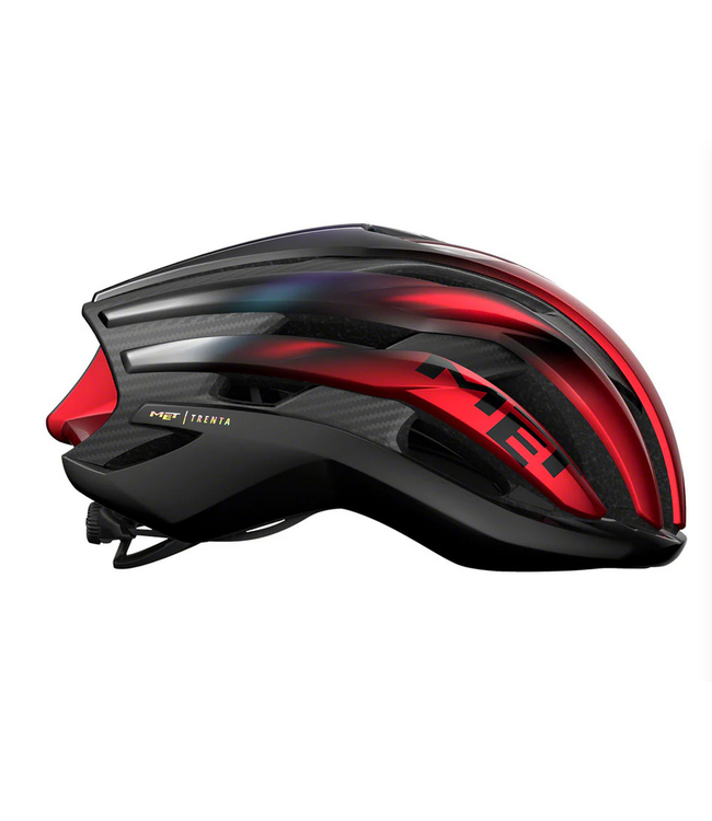 MET Helmets MET Trenta 3K Carbon MIPS Helmet - Red Iridescent, Medium
