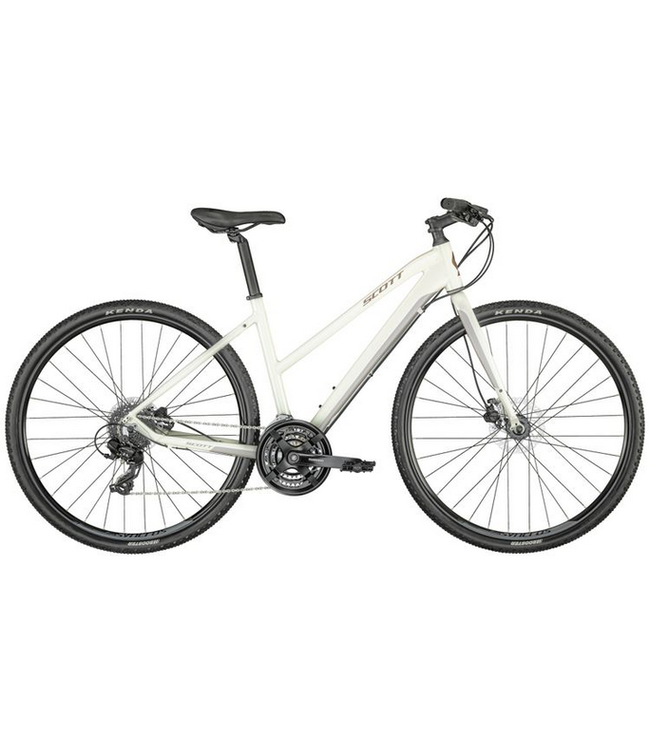 SCOTT Scott, Sub Cross 50 Lady- White/Silver, Small