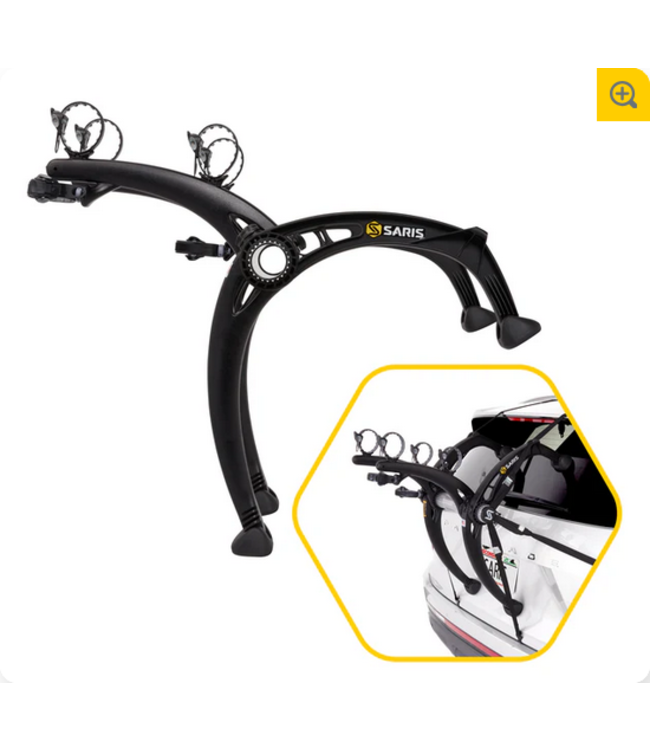 SARIS Saris, Car Rack 804 Bones Ex 2, Bike Trunk-Black