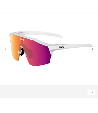 KOO KOO, Alibi- White Matt Photochromic Fuchsia