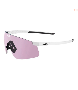 KOO KOO, Nova- White Matt/ Photocromic Pink