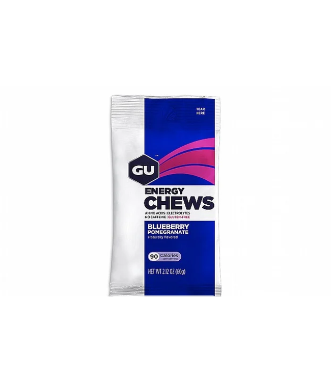 Gu GU, Energy Chews- Blueberry Pomegranate