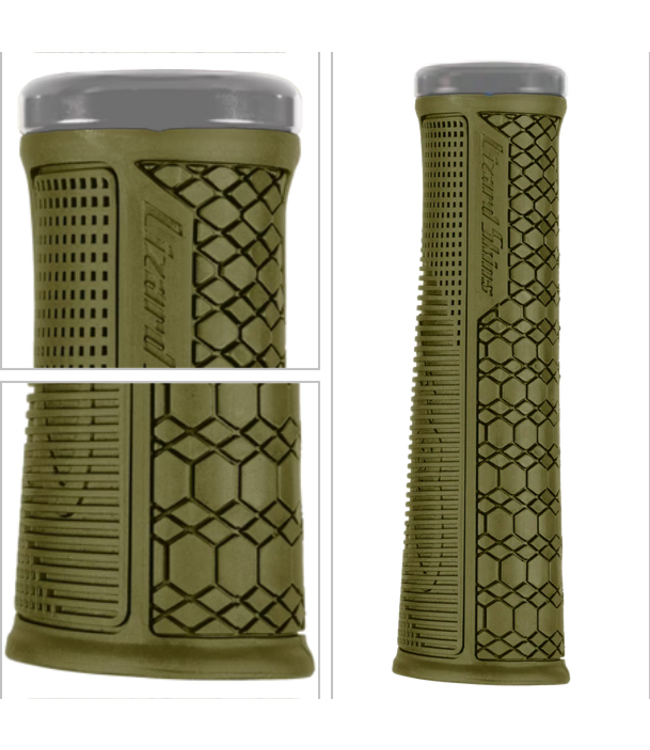 LIZARD SKINS Lizard Skins, Gradient, Single Clamp Ergonomic Grip- Olive Green