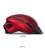MET Helmets MET Downtown MIPS Helmet - Red, Glossy, Medium/Large