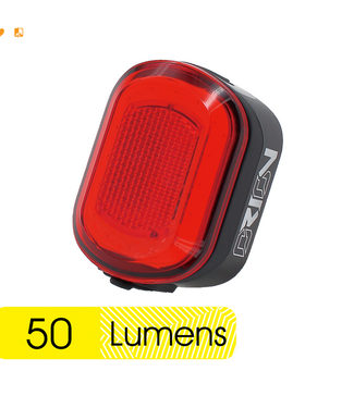 MOON Serfas/Moon, Orion Tail Light with Reflective Lens- 50 Lumens