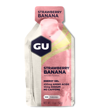 GU Energy Labs GU, Original Energy Gel, Strawberry/Banana - Single