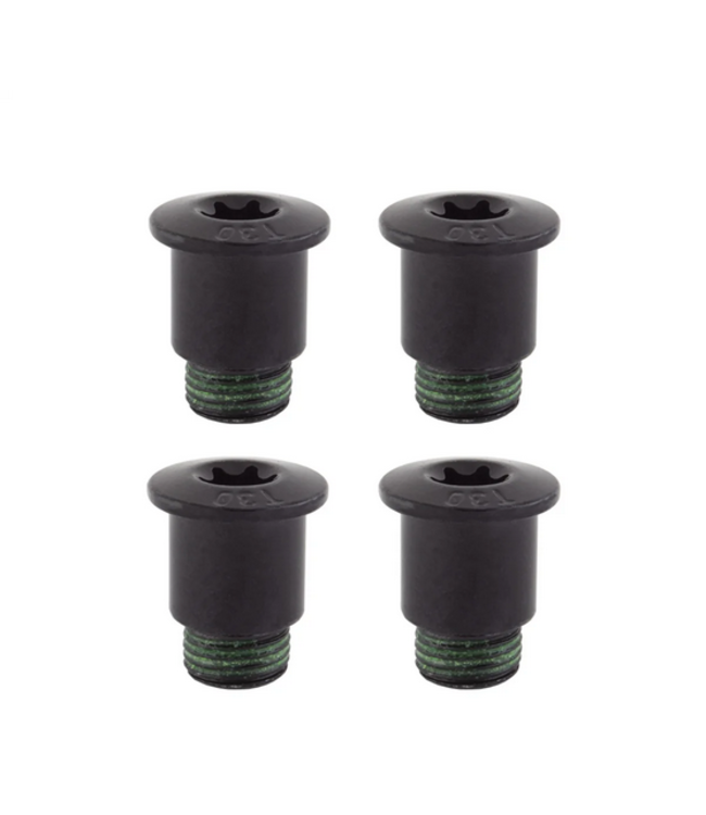 SRAM Sram, Chainring Bolt Set Hidden 4 Arm- 4x2 M8X4.75 STL 94/107- Black