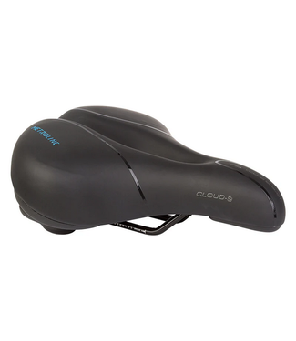 CLOUD-9 Cloud 9, Saddle Metroline AirFlow Memory Foam- Black