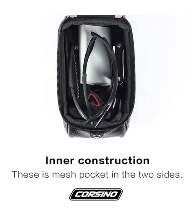 Corsino Sport, Compass Frame Bike Bag- Black
