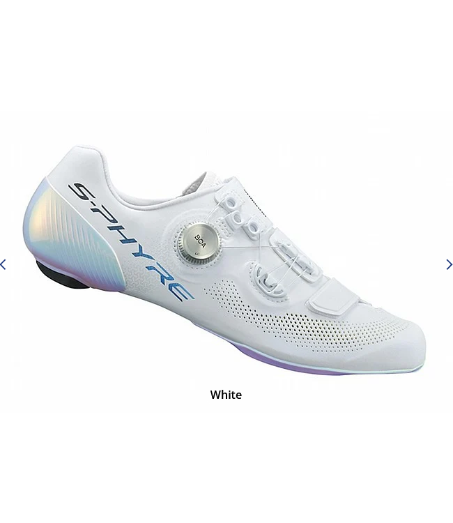 Shimano SHIMANO SH-RC903-PWR S-PHYRE BICYCLE SHOES-White, 43.5