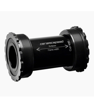 CeramicSpeed CeramicSpeed T47/86 Bottom Bracket - Shimano, Black