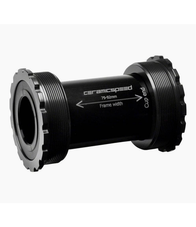 CeramicSpeed CeramicSpeed T47/86 Bottom Bracket - Shimano, Black