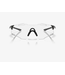 Oakley Oakley, Cybr Zero Polished- Black W/ Clear Photochromic 50%