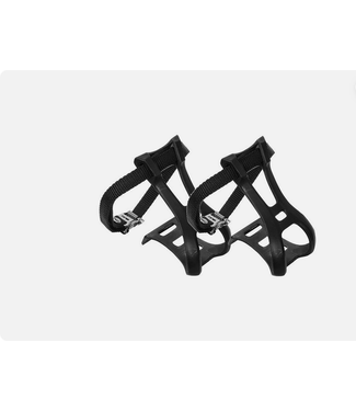 SUNLITE Sunlite, Toe Clips MTB W/Straps- Medium