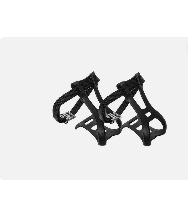 SUNLITE Sunlite, Toe Clips MTB W/Straps- Medium