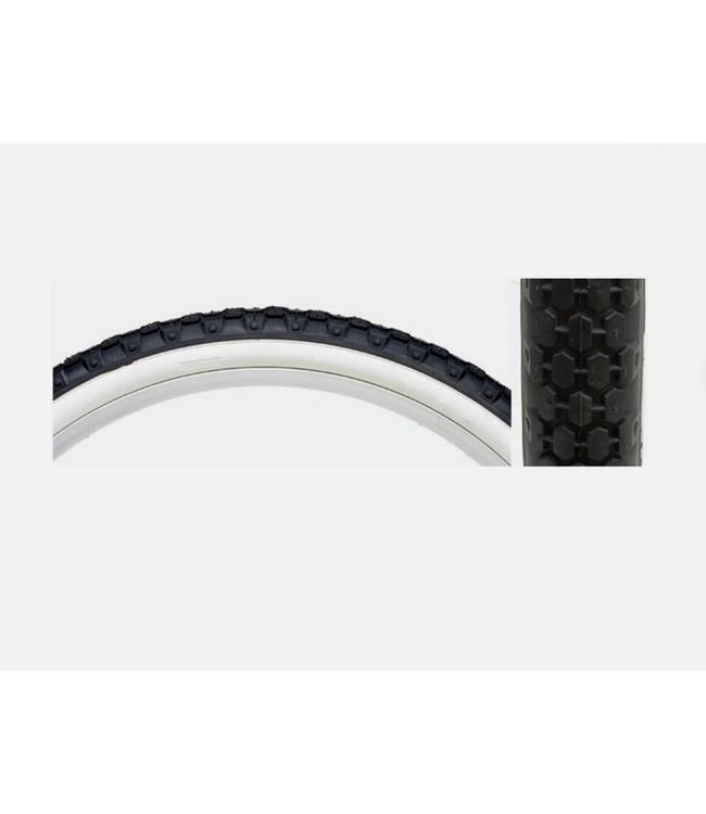 SUNLITE Sunlite, Tire Cruiser K80 Wire- Black/White, 26x2.125