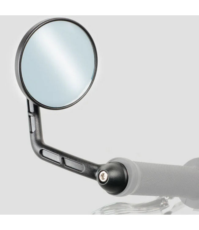 Delta Cycle Delta, Premium Bar End Cycling Mirror- Black
