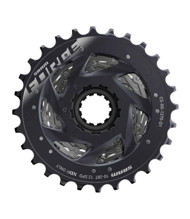 SRAM Sram, Cassette XG-1270 D1, 12 Speed 10-30- Silver