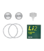 Bont Cycling Bont Cycling, Boa LI2 Dial Kit Complete, Vaypor- Silver