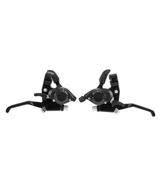 SUNLITE Sunlite, Shifter HB ATB Right/Left w/V- Black, 3x7