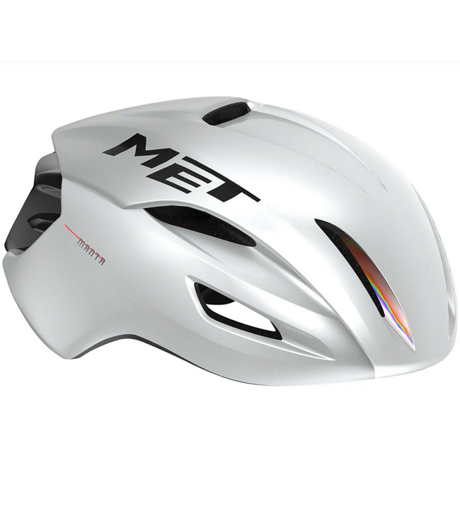 MET Helmets MET, Manta MIPS Helmet - White Holographic, Glossy, Small