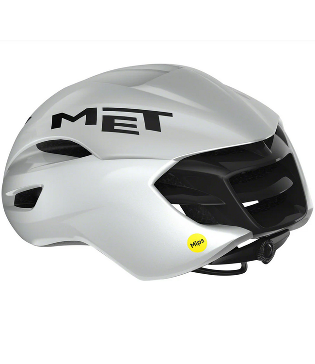 MET Helmets MET, Manta MIPS Helmet - White Holographic, Glossy, Small