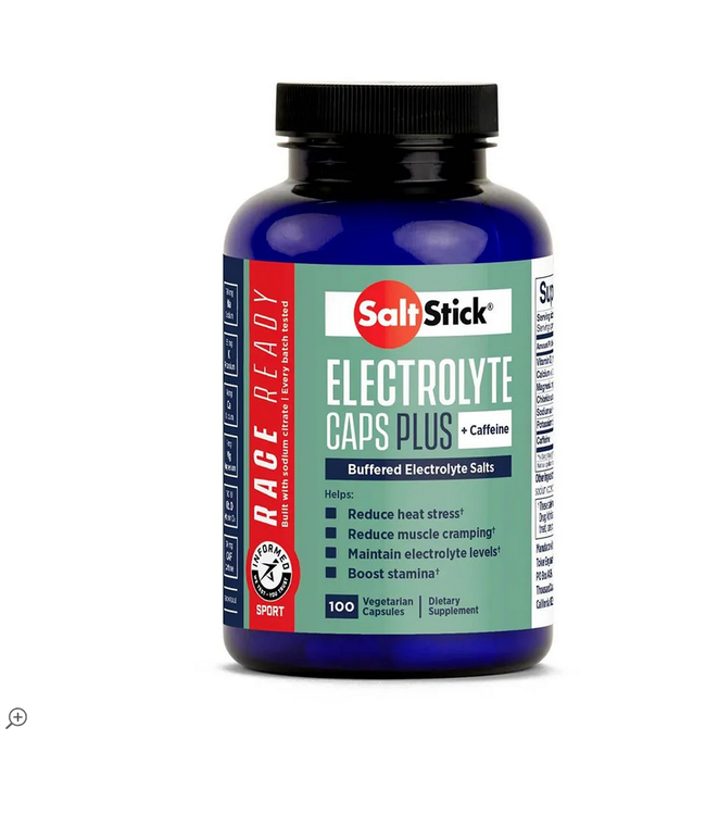 SaltStick Saltstick, Electrolyte Caps Plus +Caffeine