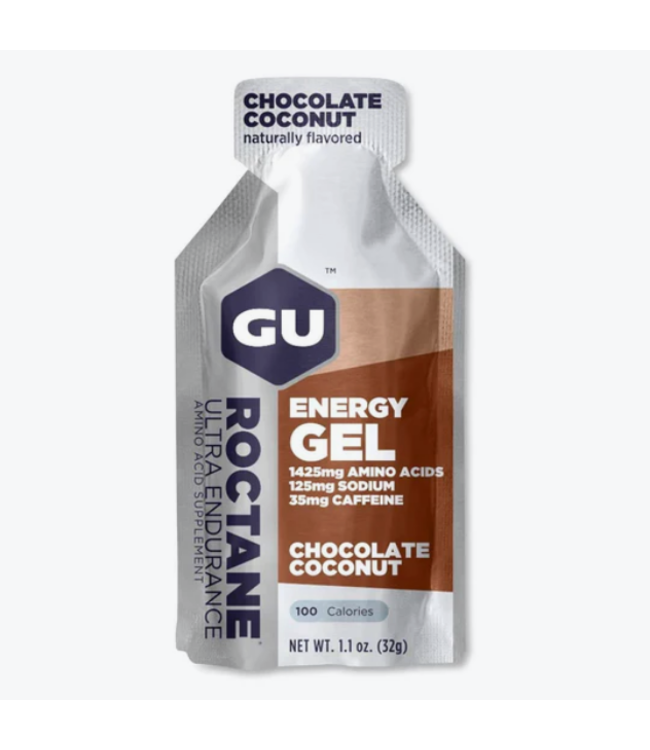 GU Energy Labs GU, Roctane Energy Gel 100 Caffeine- Chocolate Coconut