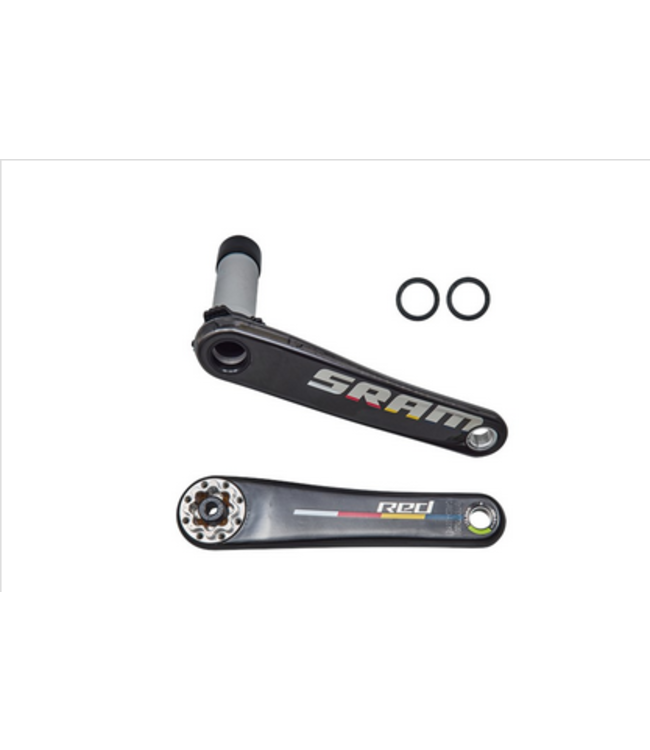 SRAM SRAM, Crank Assembly Red E1- Carbon/w Custom Bora RedBull Decal, 172.5mm