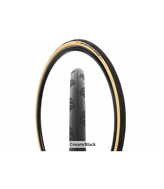 Continental Continental, Grand Prix 5000 AllSeason 700 x 25 Folding Black/Cream + Black Chili