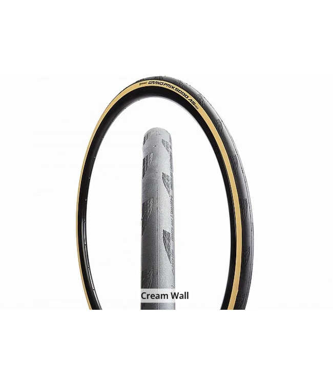 Continental Continental Grand Prix 5000 All Season TR Tire - 700 x 28, Tubeless, Folding, Black/Cream, BlackChili, Vectran Breaker, LazerGrip
