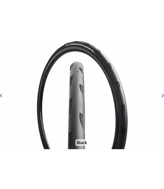 Continental Continental Grand Prix 5000 S TR Tire - 700 x 32, Tubeless, Folding, Black, 220tpi