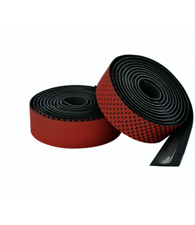 Ciclovation Ciclovation, Leather Touch Bar Tape-Fusion Red