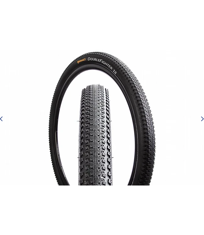 Continental Continental, DoubleFighter III Wire 26x1.90, Black