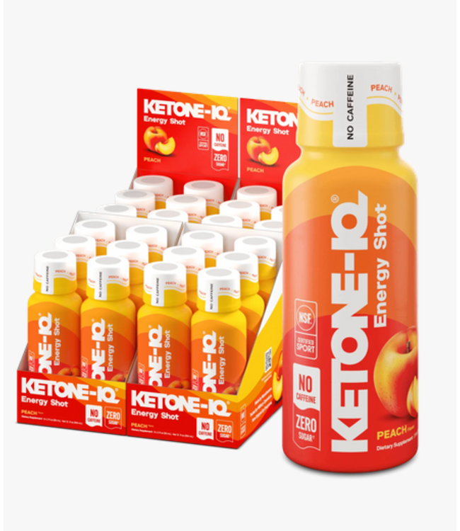 Ketone-IQ, Energy Shot- Peach, 59mL