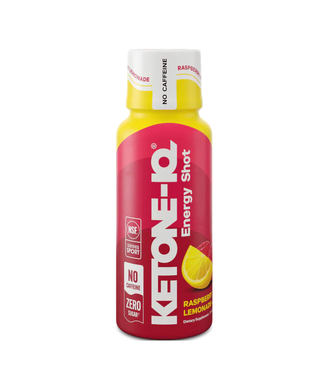 Ketone IQ, Energy Shot- Raspberry Lemonade, No Caffe.
