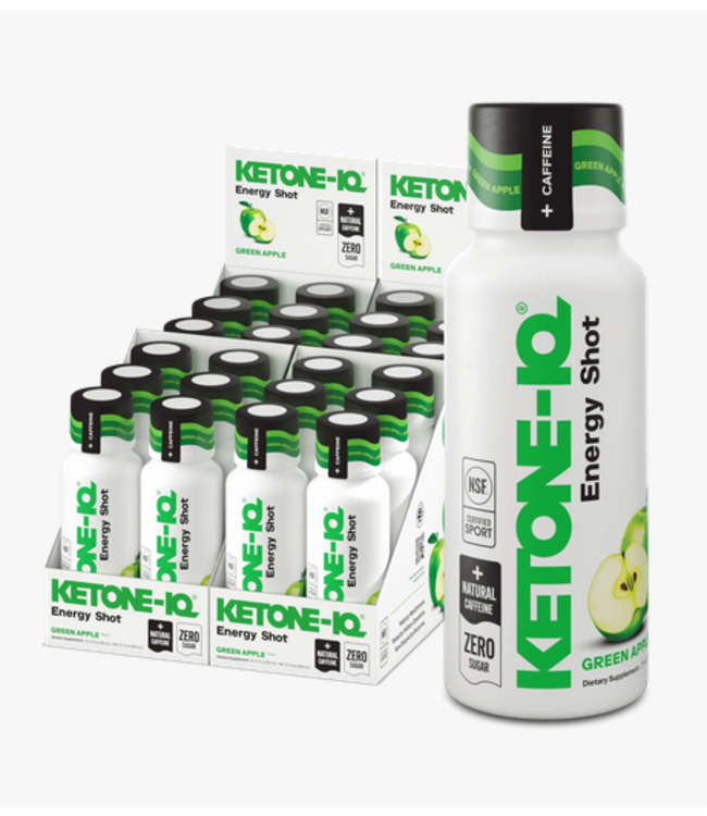 Ketone-IQ, Energy Shot - Green Apple/Caff -  Single