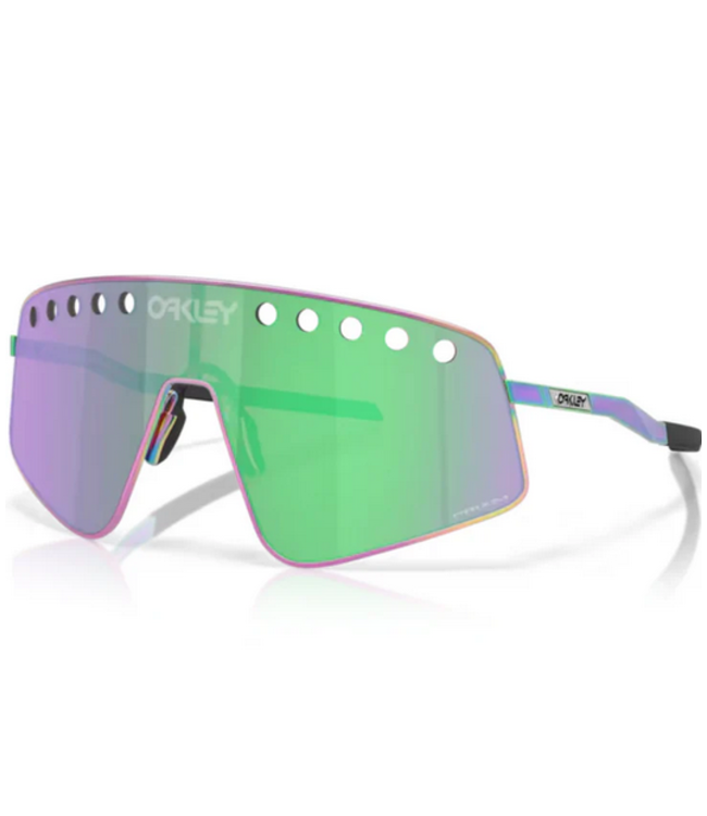 Oakley Oakley, Sutro TI Sweep- Polished Oil Slick/Prizm Road Jade