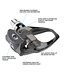 Shimano PEDAL, PD-R9100, DURA-ACE, SPD-SL, W/CLEAT (SM-SH12)