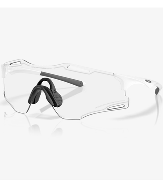 Oakley, Cybr Zero- Clear to Black Iridium Photochromic Lenses/Matte White Frame